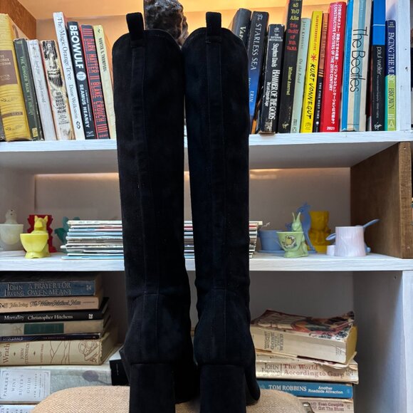 CO black suede boots - Picture 3 of 6